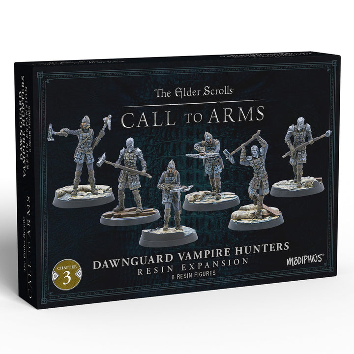 Modiphius: The Elder Scrolls: Call to Arms – Dawnguard Vampire Hunters – 6 Figuren Kunstharz-Erweite