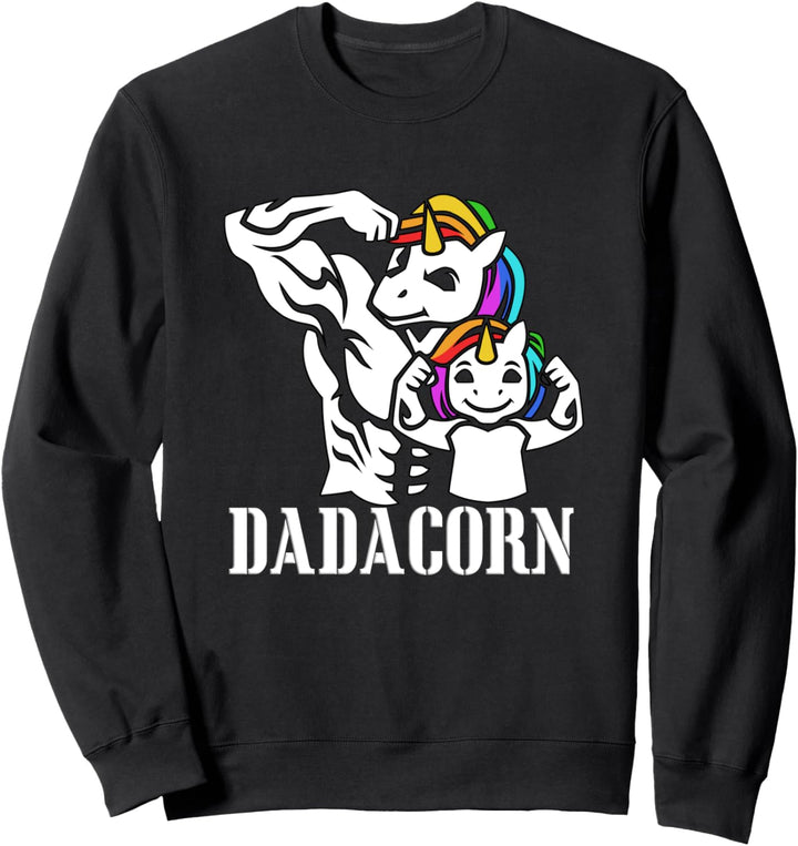 Dadacorn - Vater-Tochter-Einhörner Sweatshirt