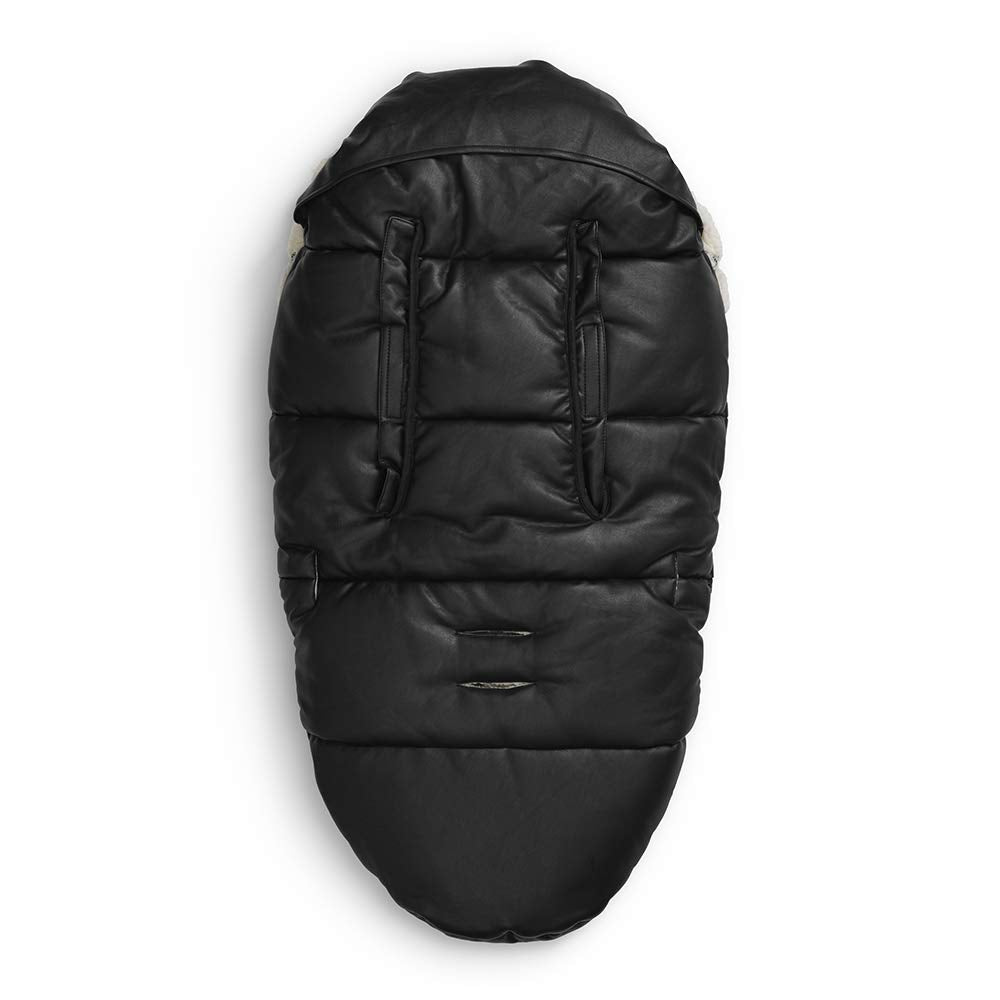 Elodie Details Universelle Fusssack für Kinderwagen - Aviator Black, Aviator Black
