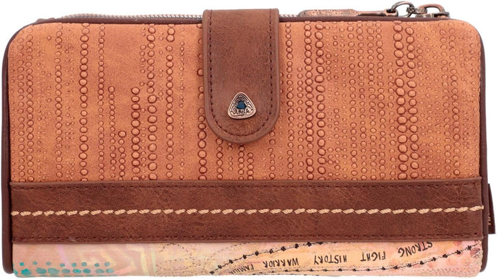 Anekke Damen 36609-907 Mehrfarbig 18x10x2 Weiche Geldbörse, bunt