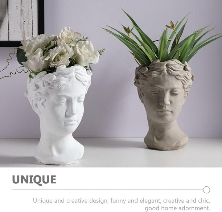 Operitacx Wohnkultur Blumentopf Statuendekor Der Griechischen Mythologie Modern Blumenbehälter Bonsa
