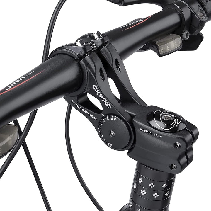 CXWXC Fahrradlenker Vorbau - Verstellbarer Aluminiumlegierungs Lenkererhöhung für MTB, Rennräder, BM