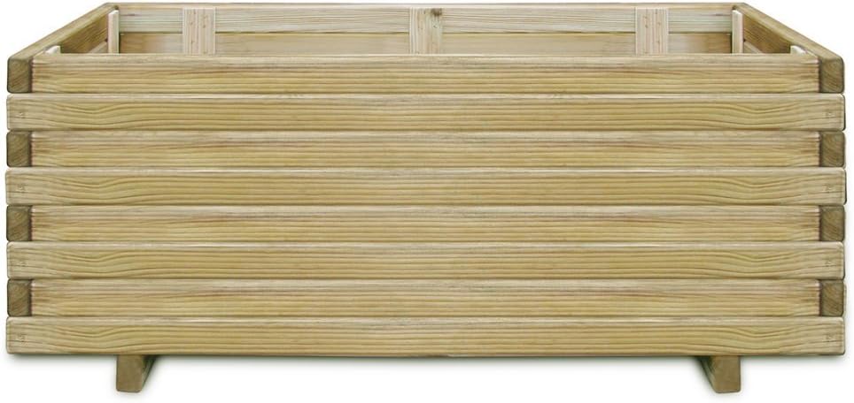 Pflanzkasten Blumenkasten aus Holz 100 x 50 x 40 cm, 100 x 50 x 40 cm