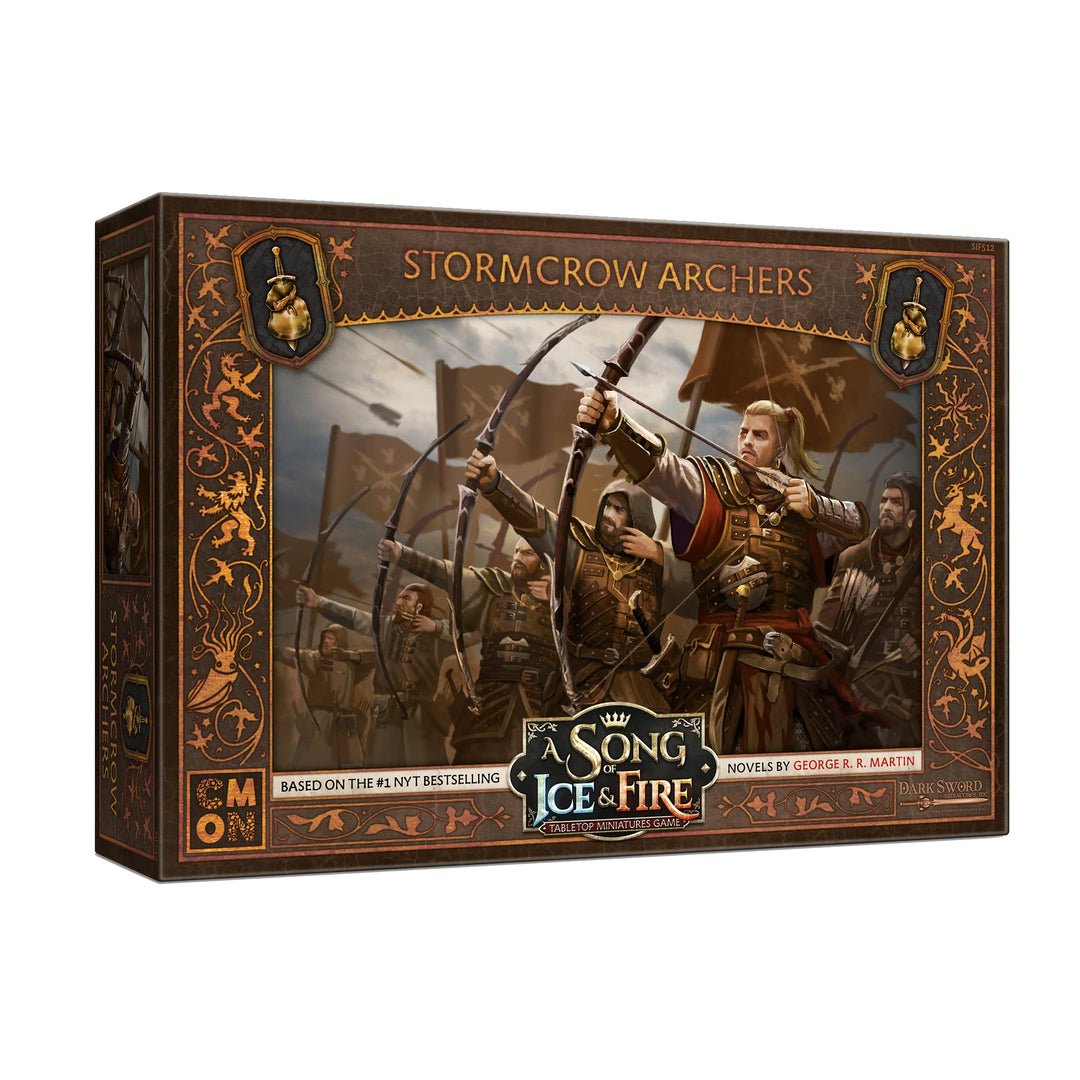 Asmodee | CMON | A Song of Ice & Fire – Bogensschützen der Sturmkrähen | Erweiterung | Tabletop | 2