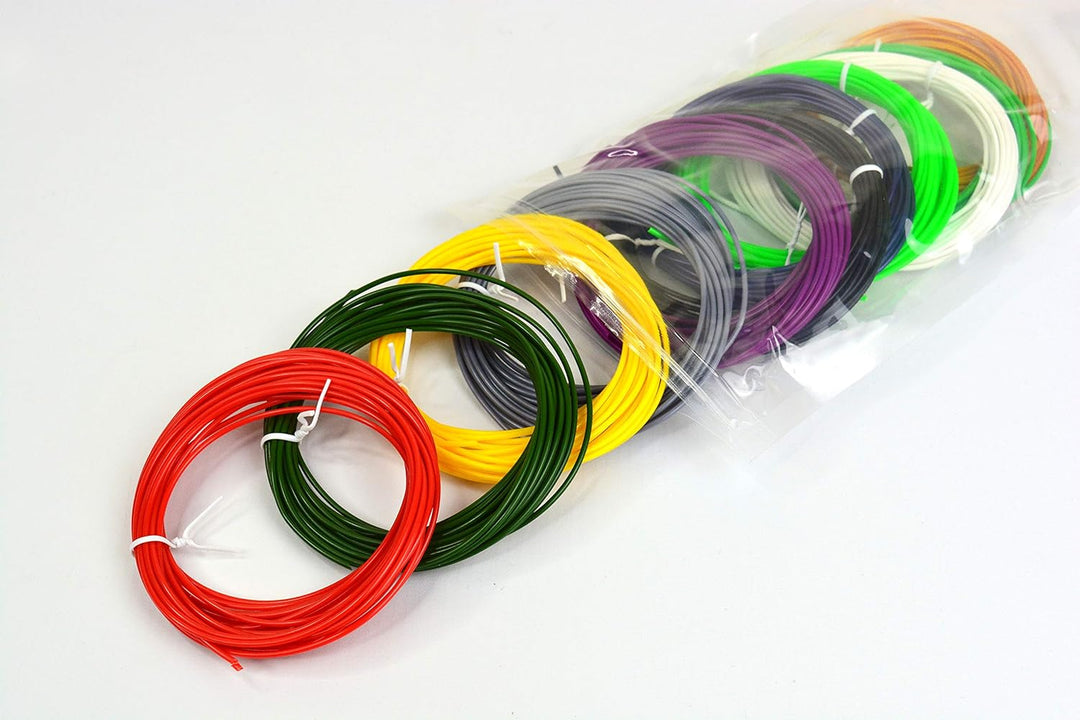 Polaroid PLA-Filament für 3D-Stifte, Box mit 20 Farben, plus 2 Seidenfilamenten