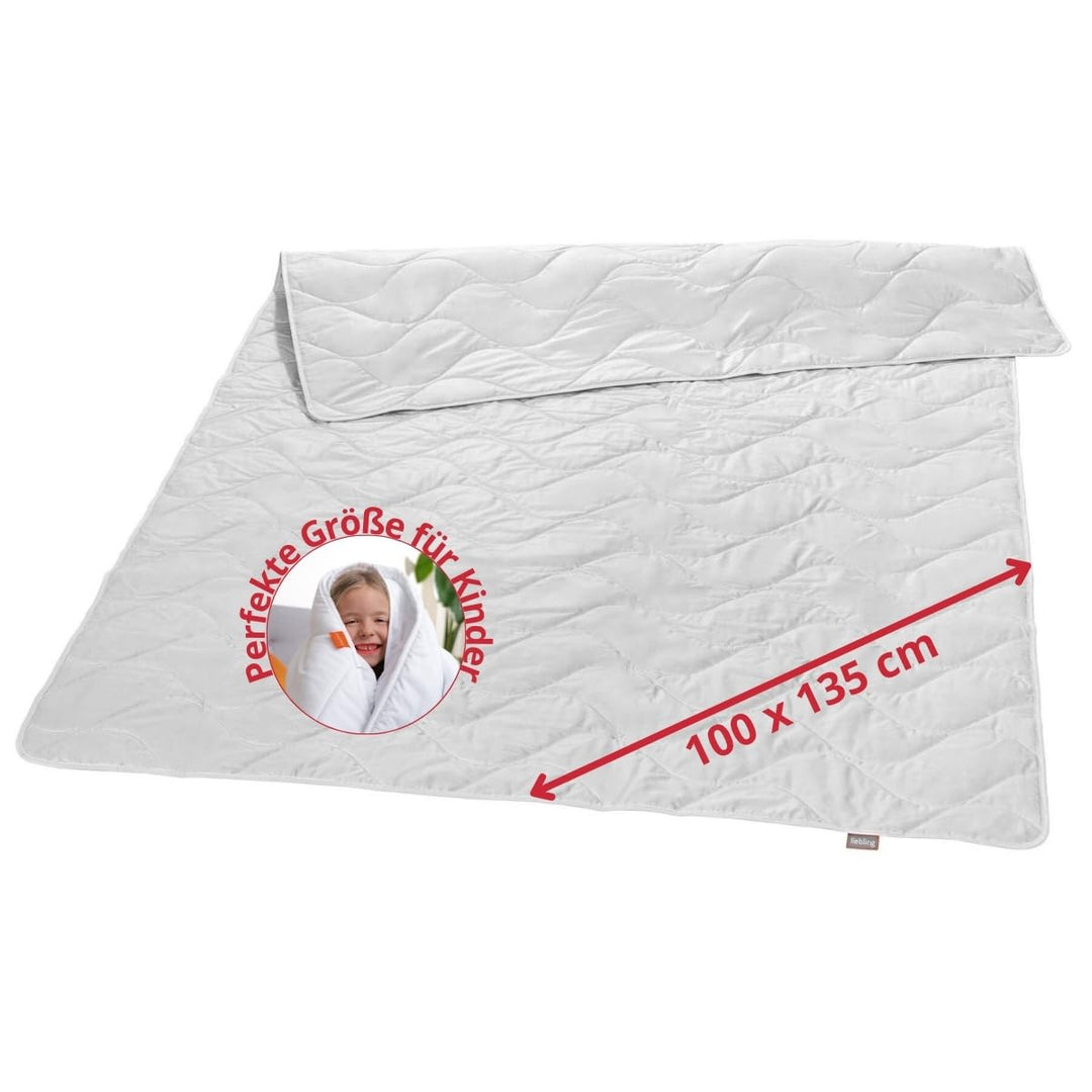 liebling Wildseidendecke Seiden-Leichtsteppbett aus 100% natürlicher Wildseide, Füllgewicht: 550 gr.