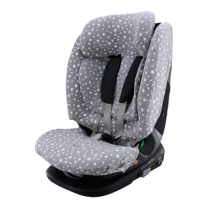 JYOKO Kids Bezug kompatibel mit Bebeconfort, Maxi Cosi Titan Pro, aus Baumwolle (White Star) Titan P