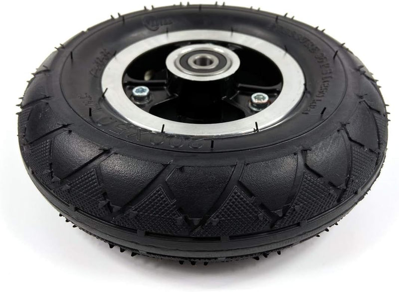 200x50 Elektroroller Vollrad oder Luftrad 8-Zoll-Rollerrad mit Vollreifen oder Luftreifen mit Rohrle