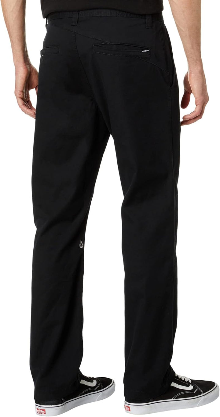 Volcom Men's Frickin Modern Stretch Black Pants