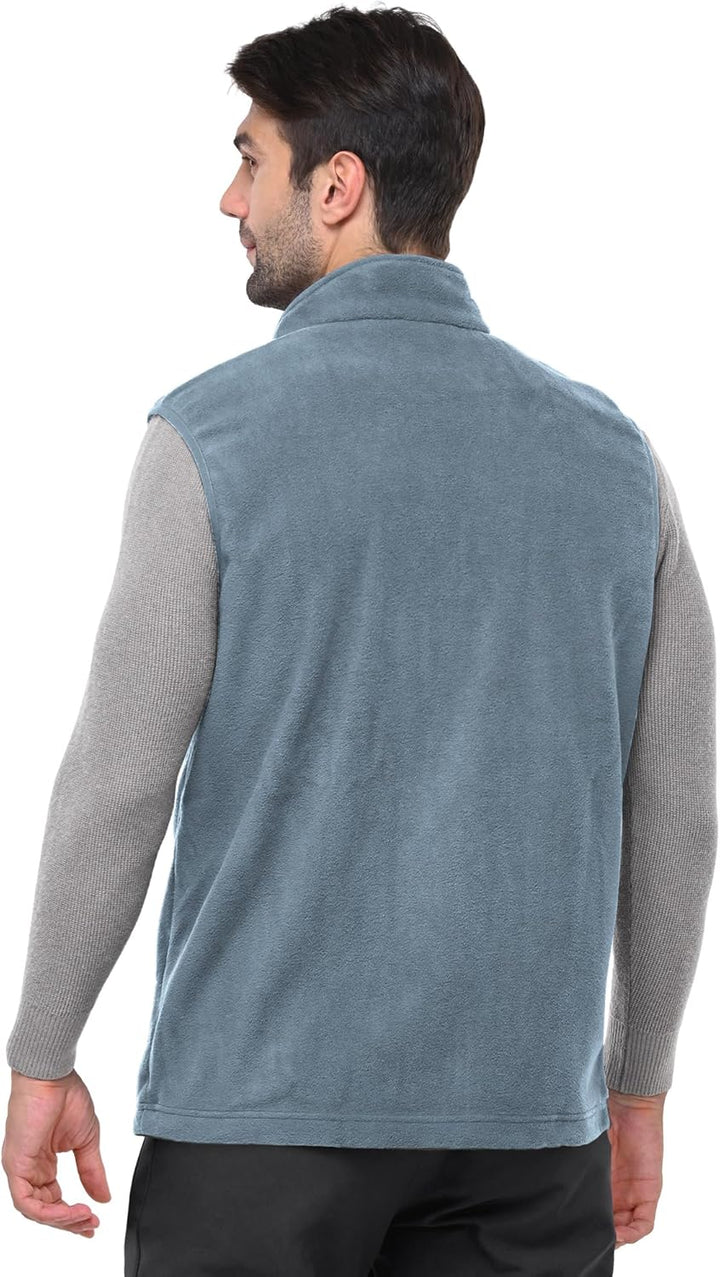 Outdoor Ventures Fleece Weste Herren Leicht Ärmellose Fleeceweste Jacke Winddicht Warm Gefütterte Wi