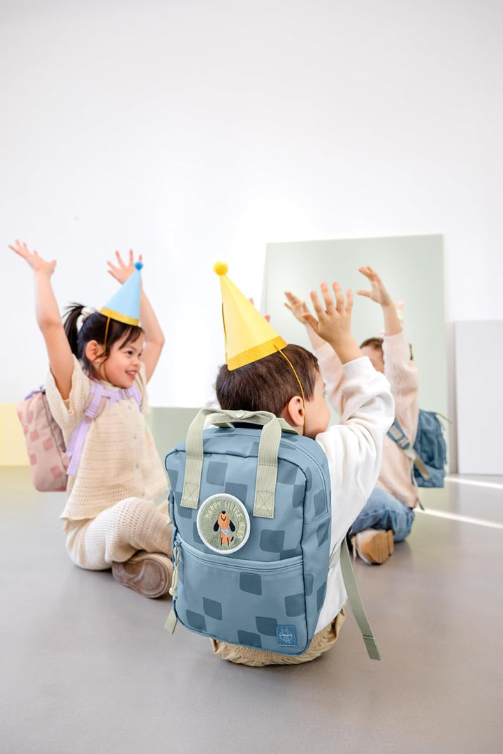 LÄSSIG Kinderrucksack mit Brustgurt Kindergartentasche Kindergartenrucksack 28 cm, 7 Liter, 3 Jahre/