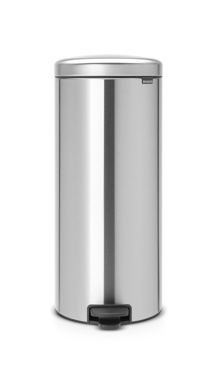 Brabantia 111822 Treteimer 30 L Silber,Plastik,Matt Stahl Fingerprint Proof,30 Liter Matt Stahl Fing