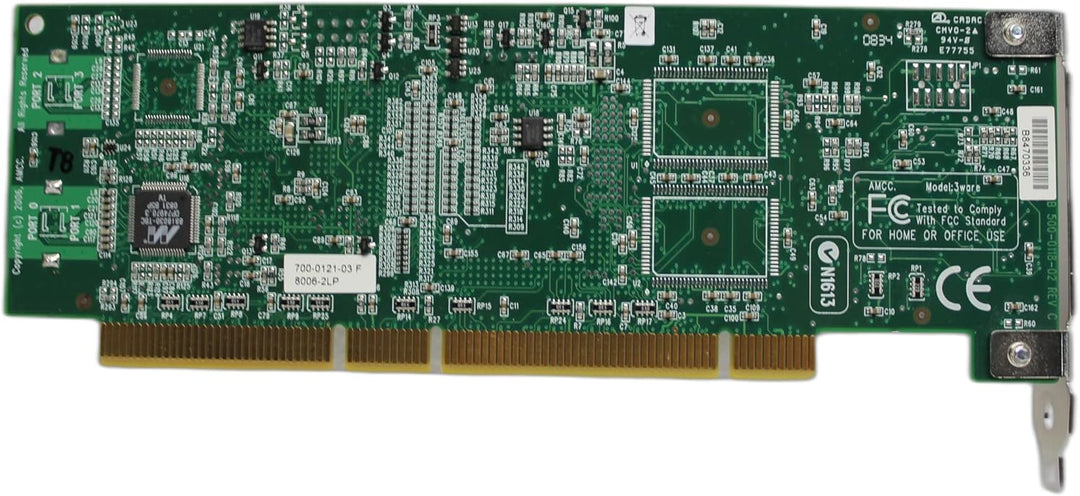 3 Ware 8006–2LP Serial ATA 150 RAID Controller Karte