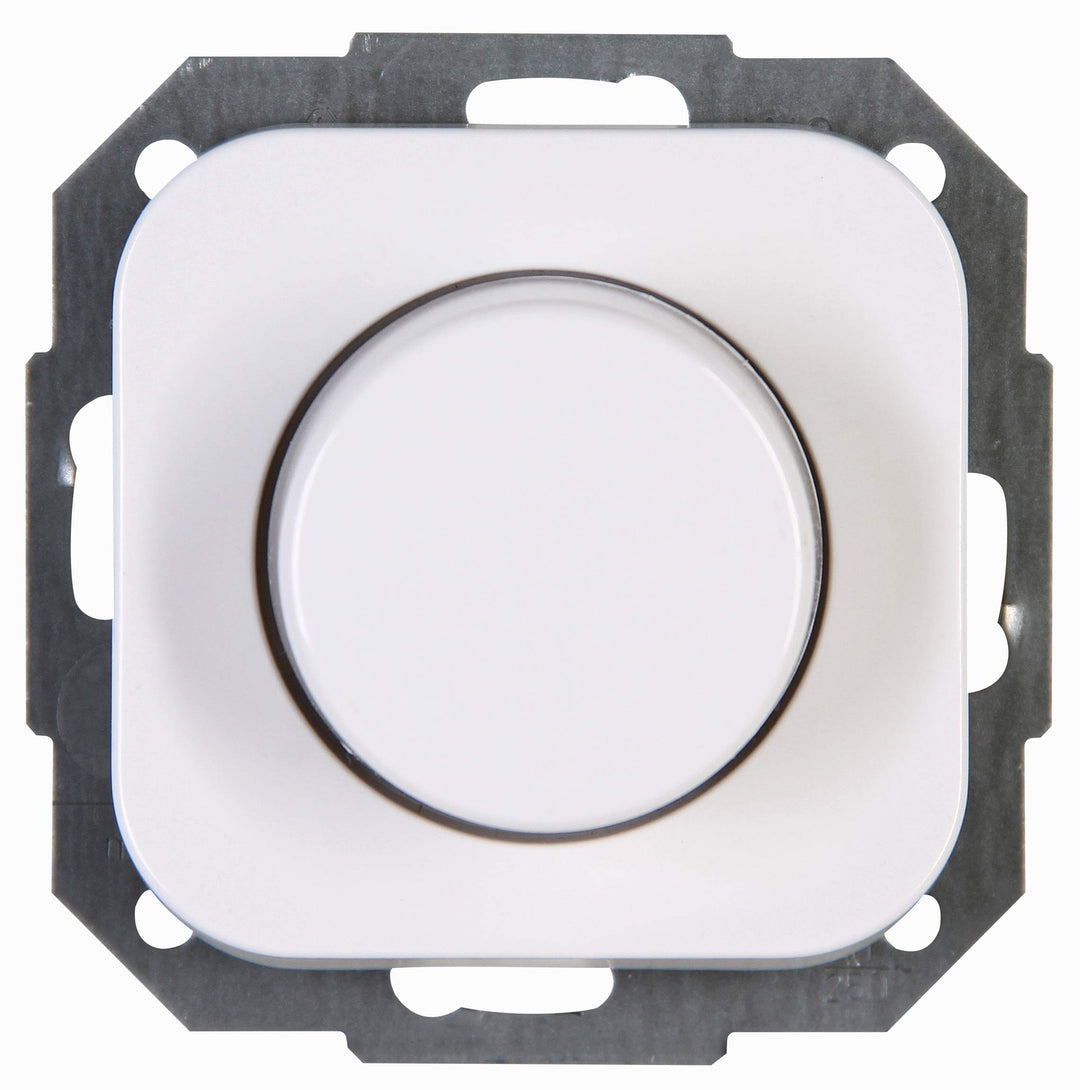 Kopp Universal-Dimmer Donau, Phasenan-und Phasenabschitt (LEDs 3-100W) und Glühlampen 10-250W, arkti