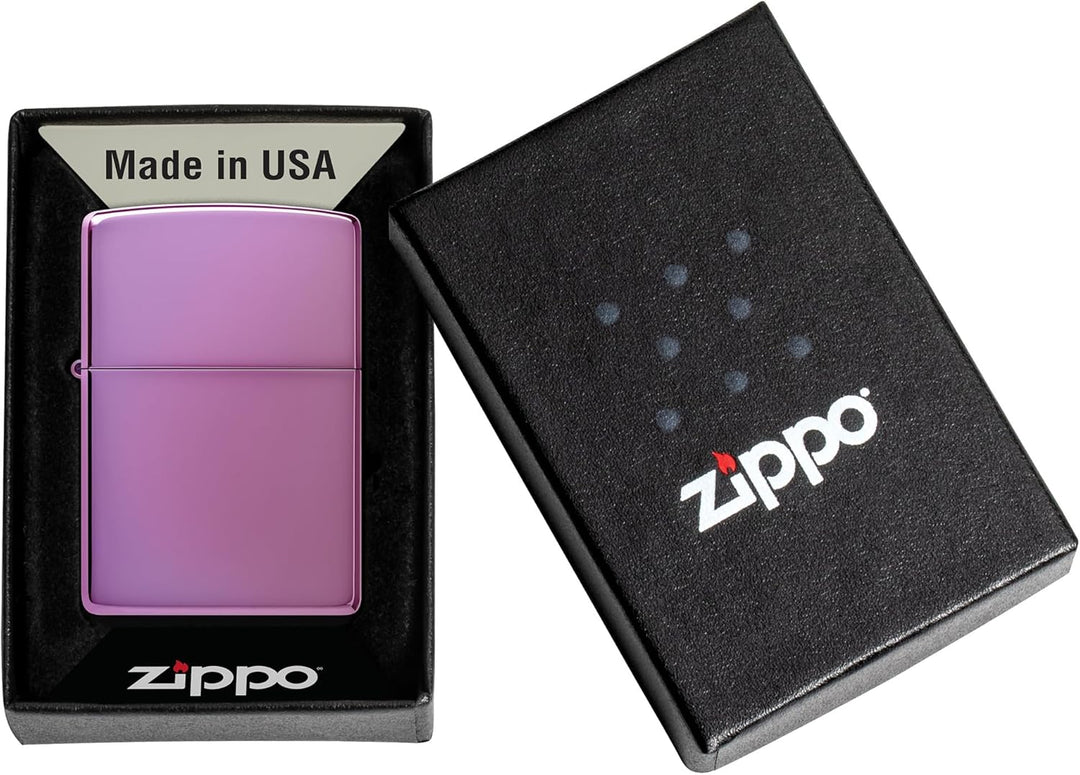 Zippo 24747 60001237 Abyss Feuerzeug, Messing, Lila, one size, One Size
