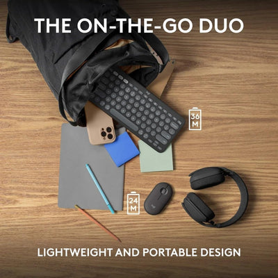 Logitech Pebble 2 Combo - US QWERTY-Layout, Grafit