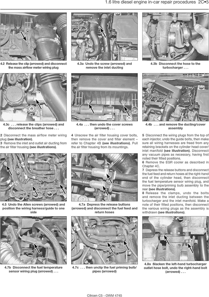 Citroen C5 Owners Workshop Manual
