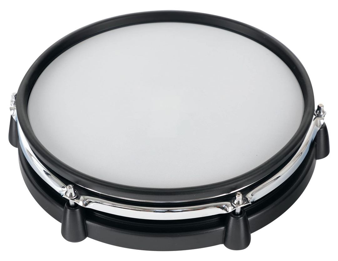XDrum MP-10 Mesh Pad 10" (E-Drum, Mesh Head, Gewebe-Fell, Dual Zone, Rim Shot Funktion, natürliches