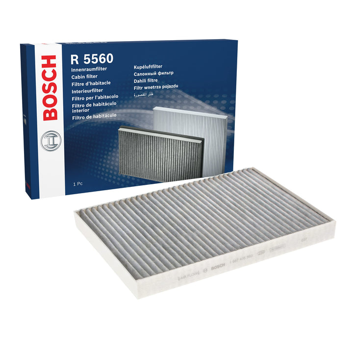 BOSCH Filter, Innenraumluft 1987435560 Innenraumfilter mit Aktivkohle, Innenraumfilter mit Aktivkohl