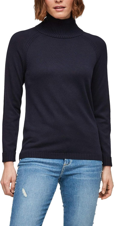 s.Oliver Damen Pullover 34 Blau, 34 Blau