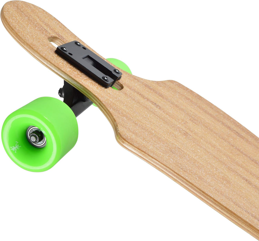 Apollo Longboard, Komplettboard mit High Speed ABEC Kugellagern, Drop Through, Freeride, Skaten, Cru