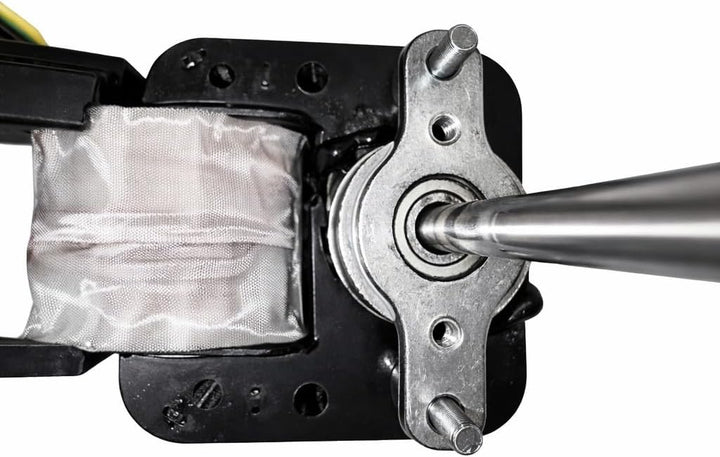 Rührwerksmotor klein von Saber für Zapfanlagen/Nasskühler und Co. Wellenlänge 150mm, Flügel 40mm, Hö