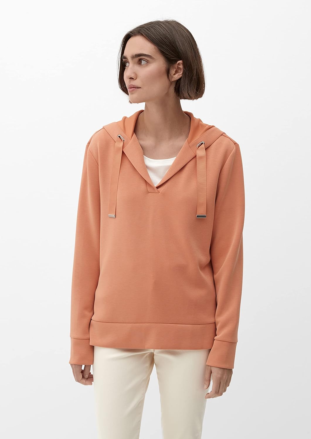 s.Oliver BLACK LABEL Damen Sweatshirt 32 Orange 2275, 32 Orange 2275