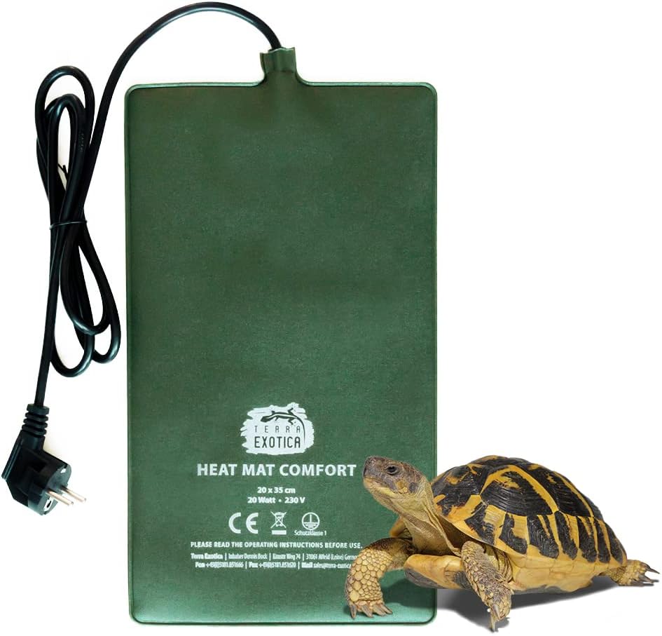 Terrarium Heizmatte Comfort 20 Watt, 20x35 cm - in 10W, 20W, 30W & 40W erhältlich - Wärmematte für R