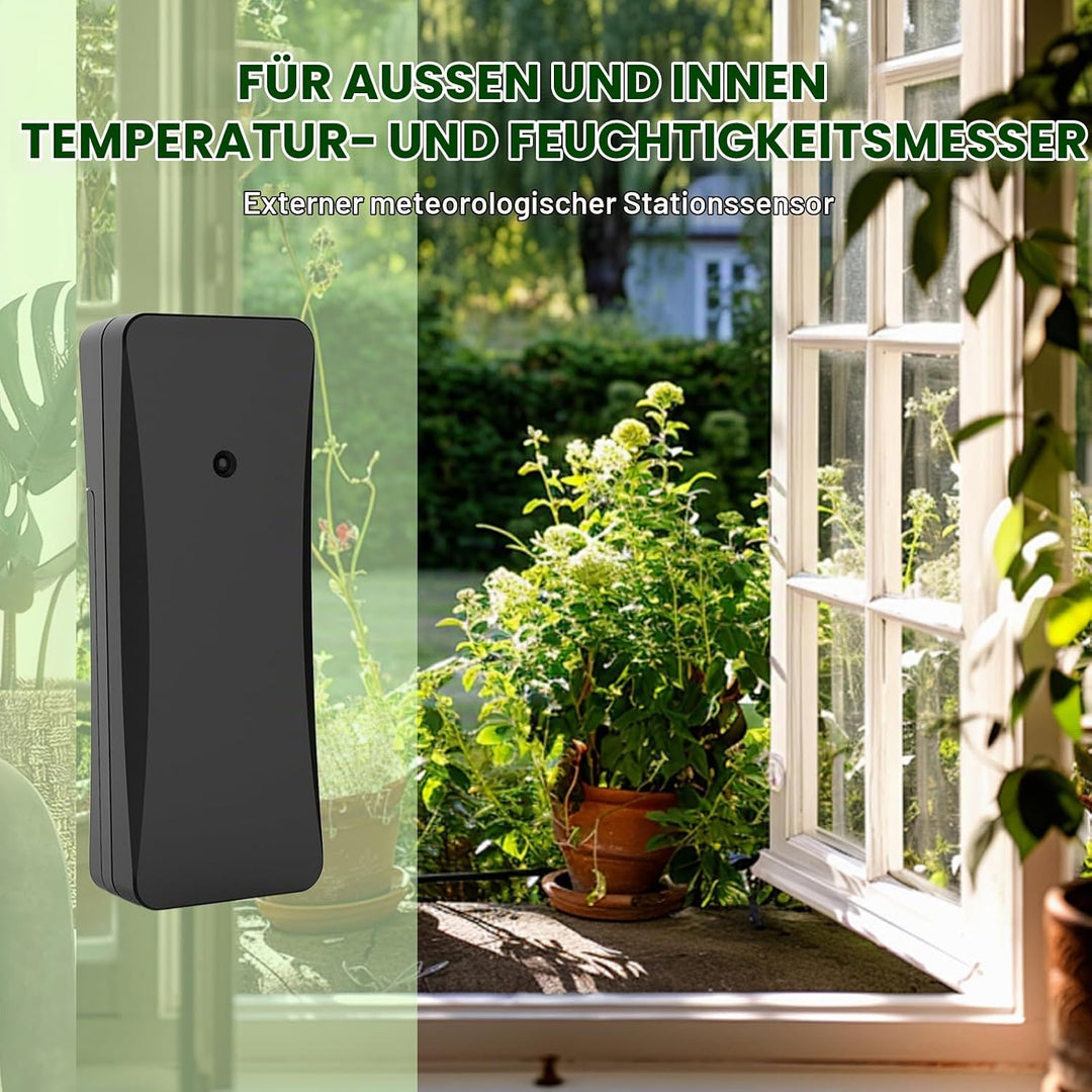 Aussensensor für Wetterstation: Funk-Aussensensoren Verbinden mit der Basisstation, Drahtloser Senso