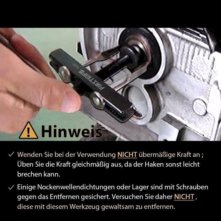 FIRSTINFO F3281C | Kurbelwellen- und Nockenwellendichtringabzieher Removal Puller Kit, Removal Pulle