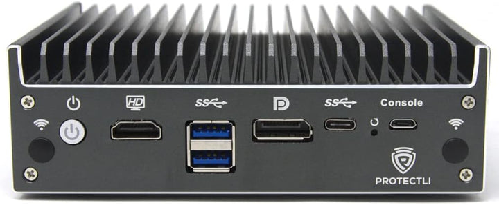 Protectli Vault Pro VP2410-4 Port, Firewall Micro Appliance/Mini PC - Intel Celeron J4125, DDR4 RAM,