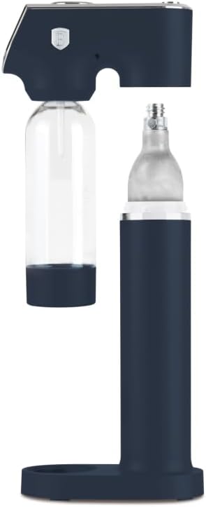Berlinger Haus – SODABAR Wassersprudler + 2 Flaschen Deep Sea Collection – 2 l – blau