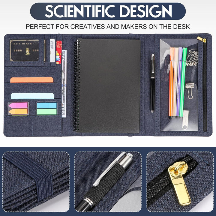 Hülle für Rocketbook Fusion Executive Grösse, Multi A5 Grösse Notebook Hülle mit Stifthalter, Handyf