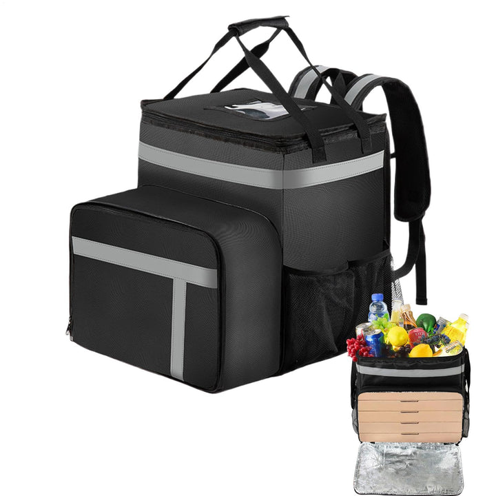 Isolierter thermischer Rucksack, isolierter Picknick -Rucksack | Grosskapazität Bequeme Kompartiment