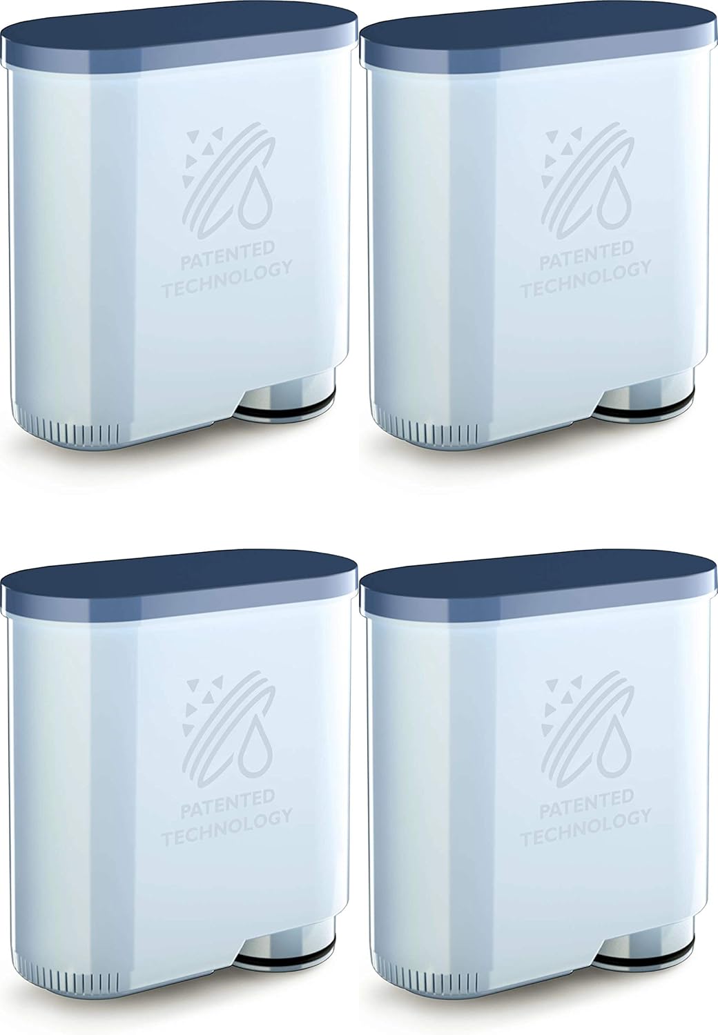 Philips Saeco AquaClean Ersatz-Wasserfilter-Set (4er-Pack, 1+ Jahr)