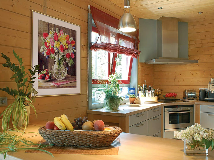 Schipper 609130790 Malen nach Zahlen - Ein Gruss aus dem Bauerngarten - Bilder malen für Erwachsene,