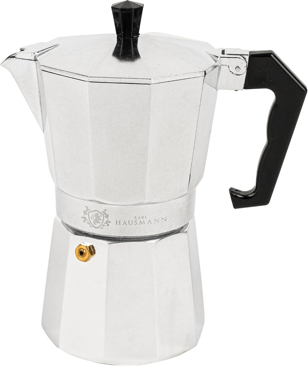 KARL HAUSMANN Espressokocher Aluminium, 450 ml, 9 Tassen, 9 Tassen