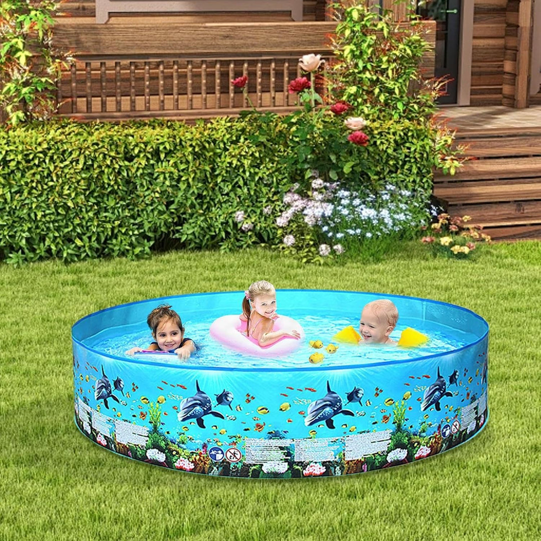 Faltbares Planschbecken Nicht aufblasbare Sommerparty-Badewanne zum, M