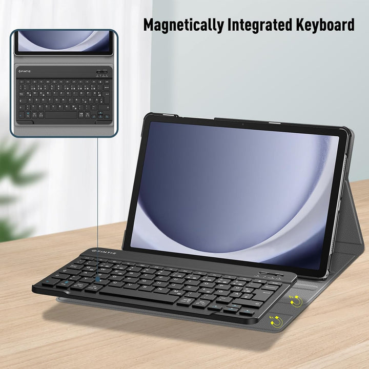 FINTIE Tastatur Hülle für Samsung Galaxy Tab A11+ Plus 11" 2025 / Tab A9+ Plus 11 Zoll 2023 Tablet,
