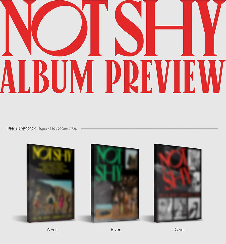 Not Shy-Photobook, Audio-CD