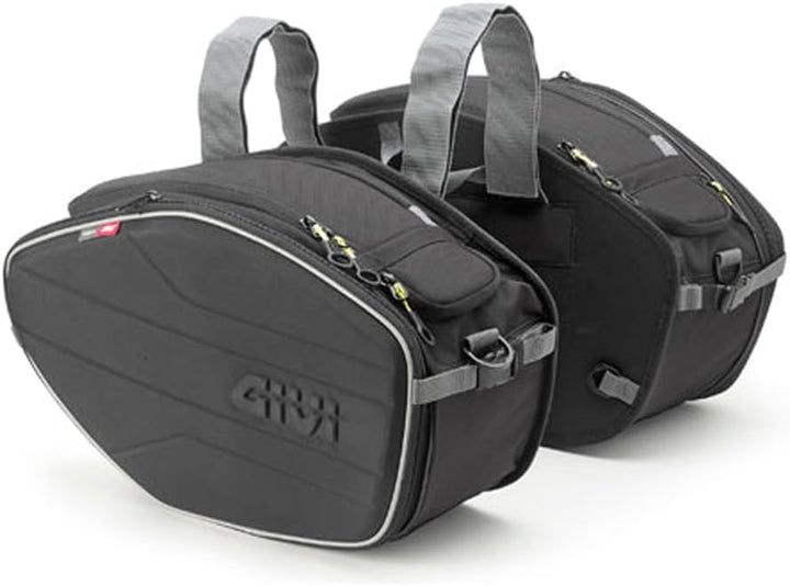 Givi Easy-Bag Universelle Motorrad Satteltaschen für Sportmotorräder 2x30 Liter Volumen