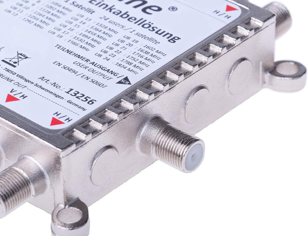 DUR-line DCS 551-24 - preiswerte Einkabellösung für 24 Teilnehmer für Quattro LNB - 1 x 24 SCR/DCSS