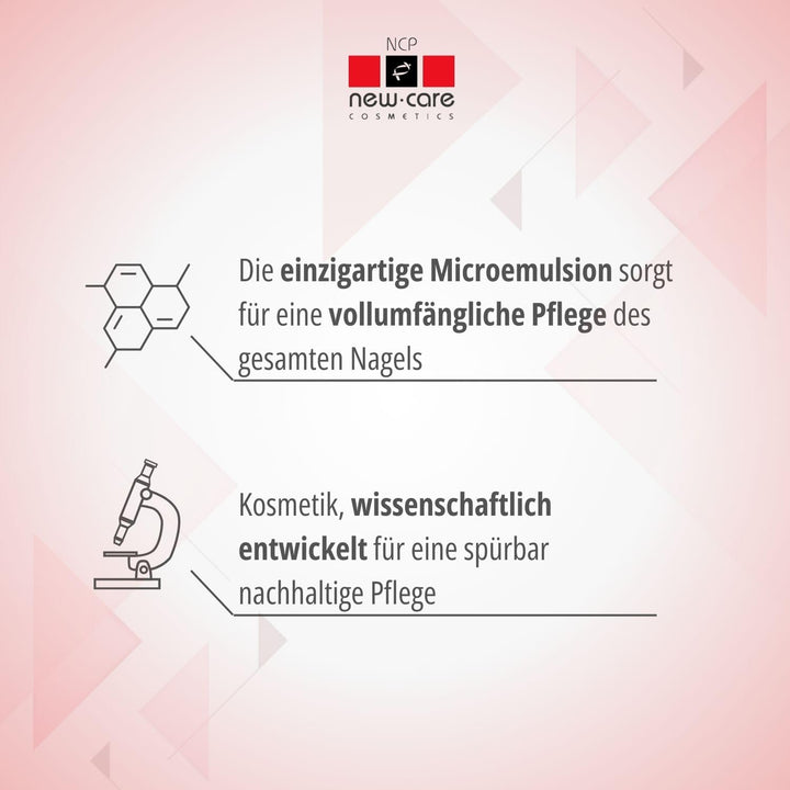NCP new care Beauty Nail Wachstumslösung für Ebenmässige und Gestärkte Nägel – 10 ml – Tiefenwirksam