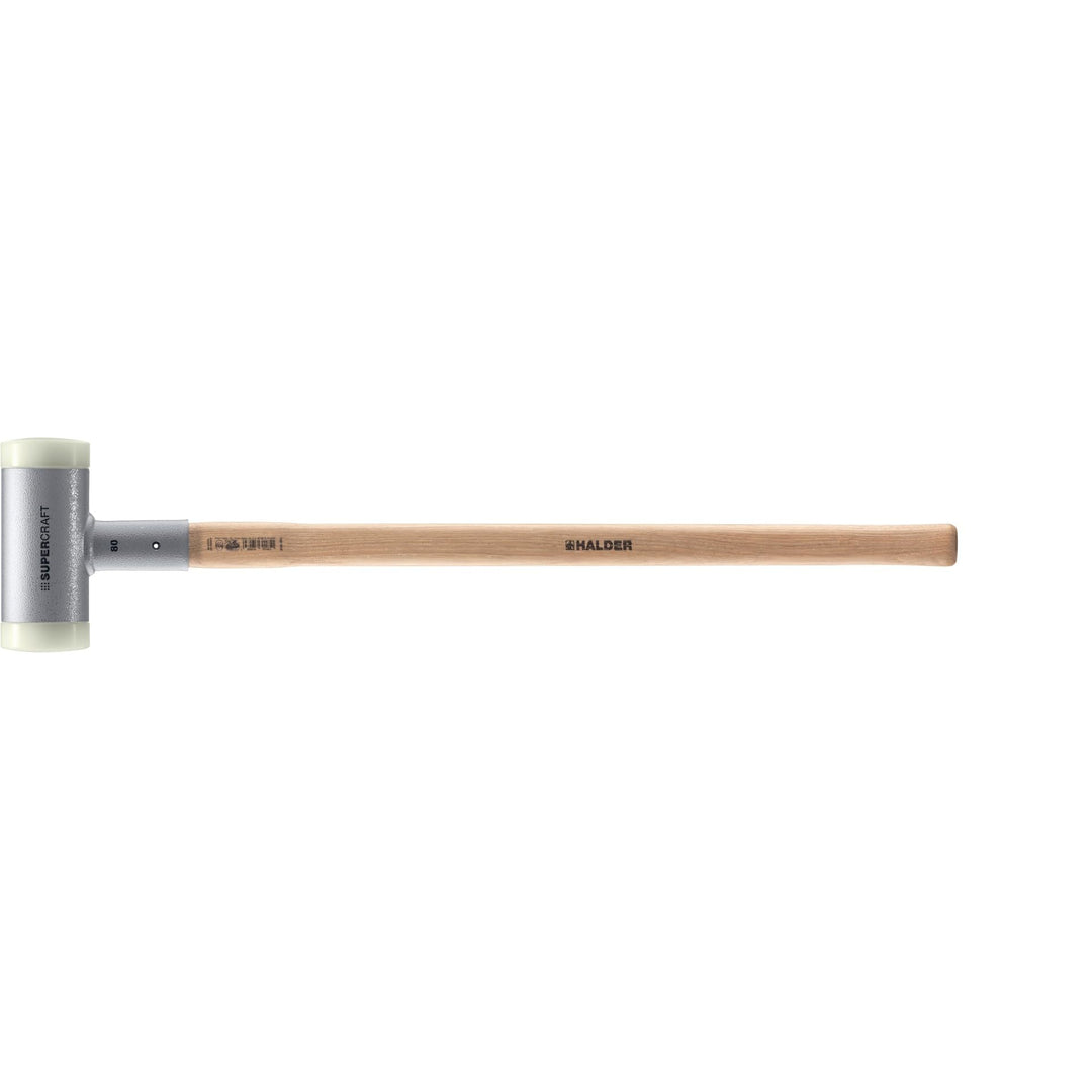 HALDER mit schwingungsdämpfendem, ergonomisch geformtem und lackiertem Hickorystiel | Ø=80 mm | 3366