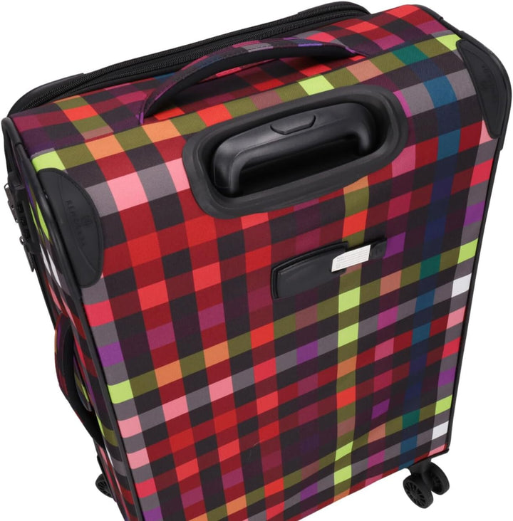 Reisetrolley SoftLITE 4w | Koffer aus strapazierfähigem Polyester | Leichter Trolley mit Vier Doppel