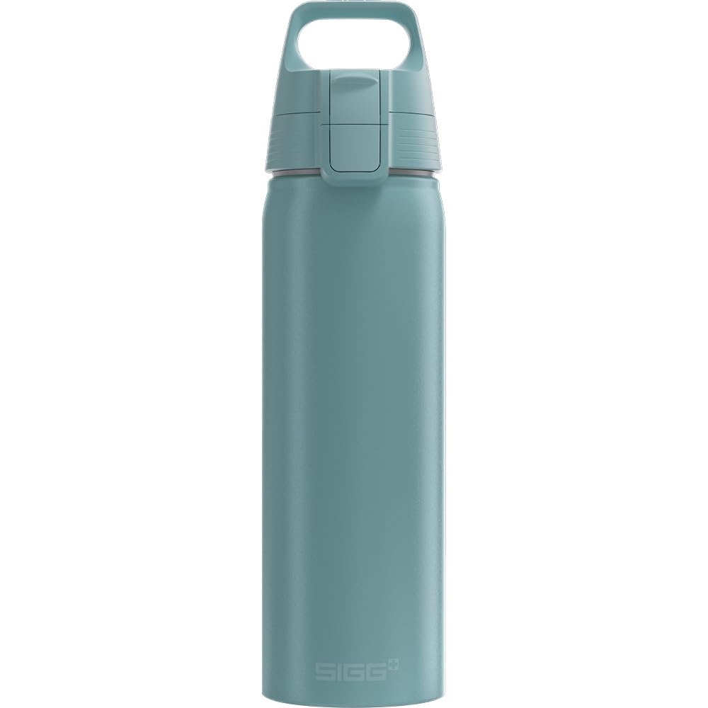 SIGG - Alu Trinkflasche - WMB ONE - Made in Switzerland - ClimatePartner - Kohlensäure geeignet - Au