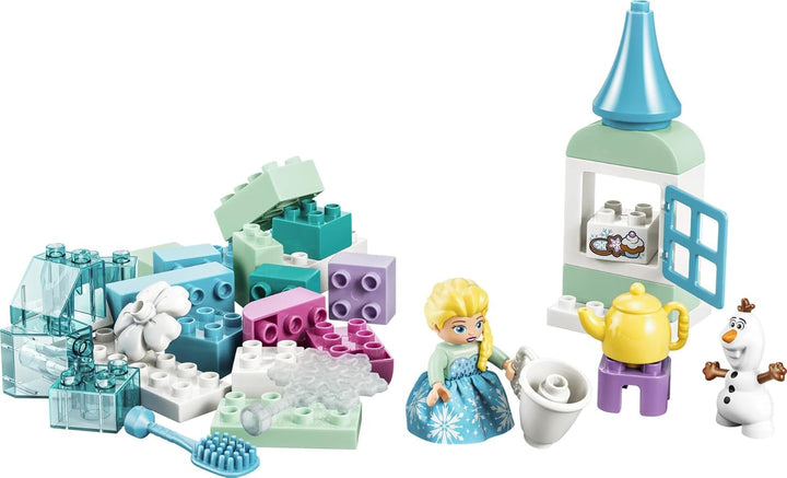 LEGO DUPLO | Disney Frozen Kreativbox mit ELSA und Olaf - Lernspielzeug zur Förderung der Motorik fü