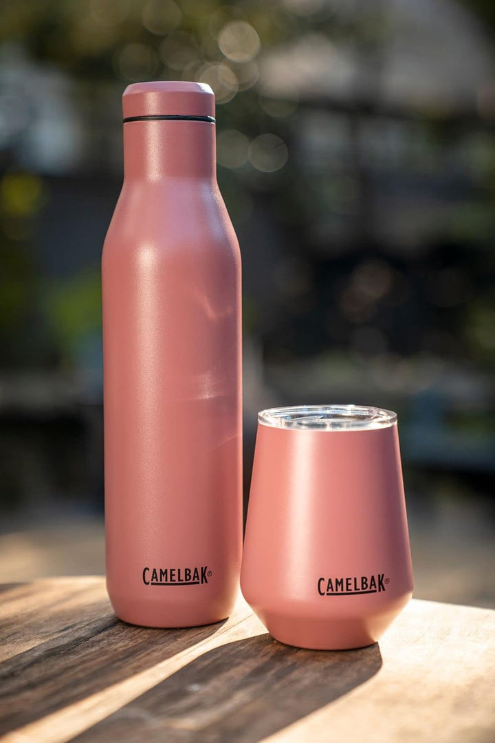 Camelbak Weinflasche Camelbak, vakuumisolierter Edelstahl, 750 ml Terrakotta-Rose, Terrakotta-rose