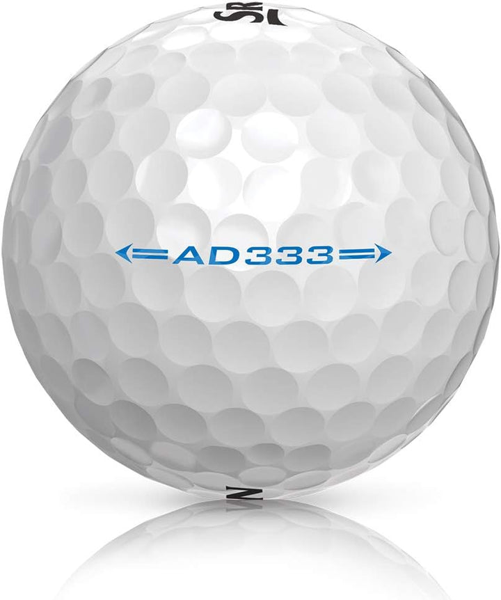 Srixon AD333 Golfbälle (ein Dutzend) (Version 2017/18) Weiss (Soft White), Weiss (Soft White)