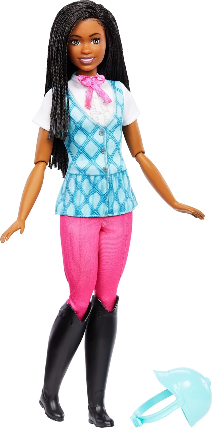 Barbie Puppe Brooklyn“ und Zubehör von Barbie Mysteries: Das geheimnisvolle Pferdeabenteuer“, inklus